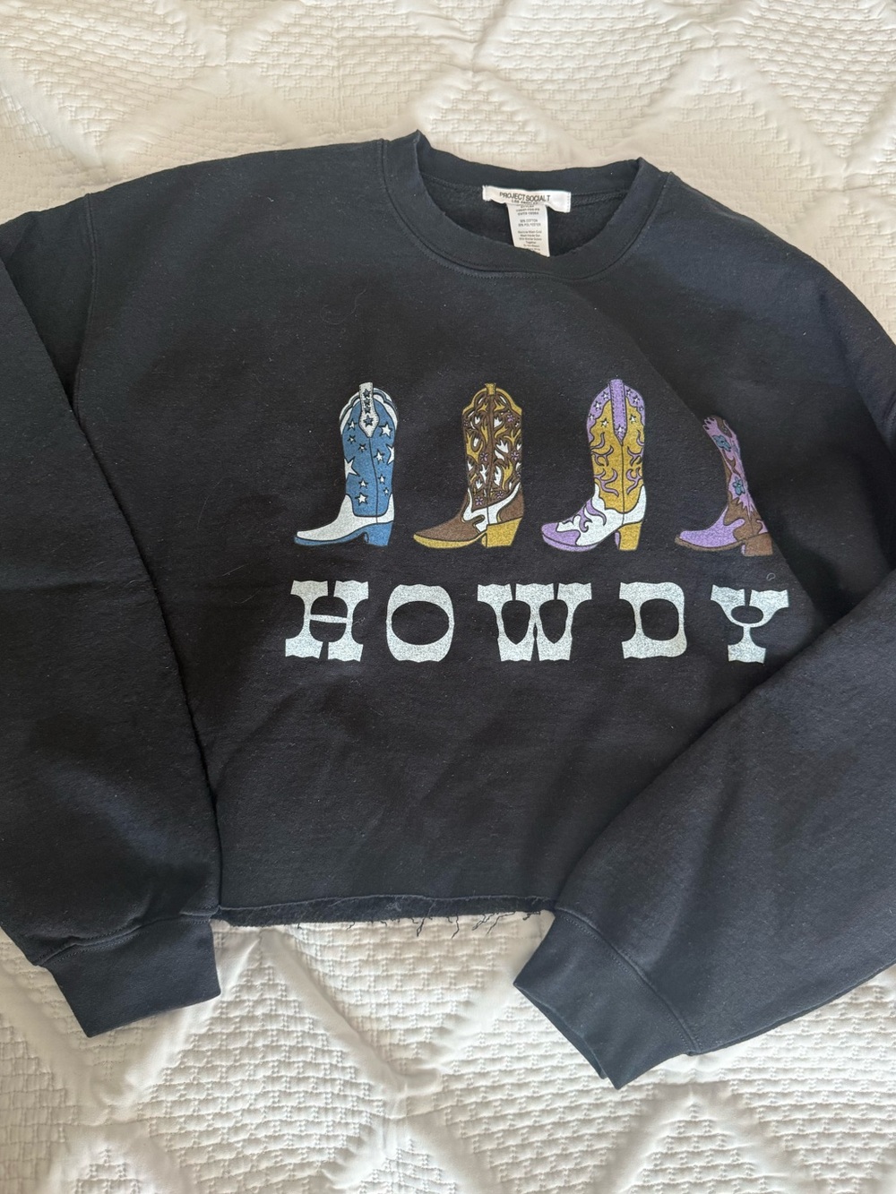 Project Social T Black sweatshirt